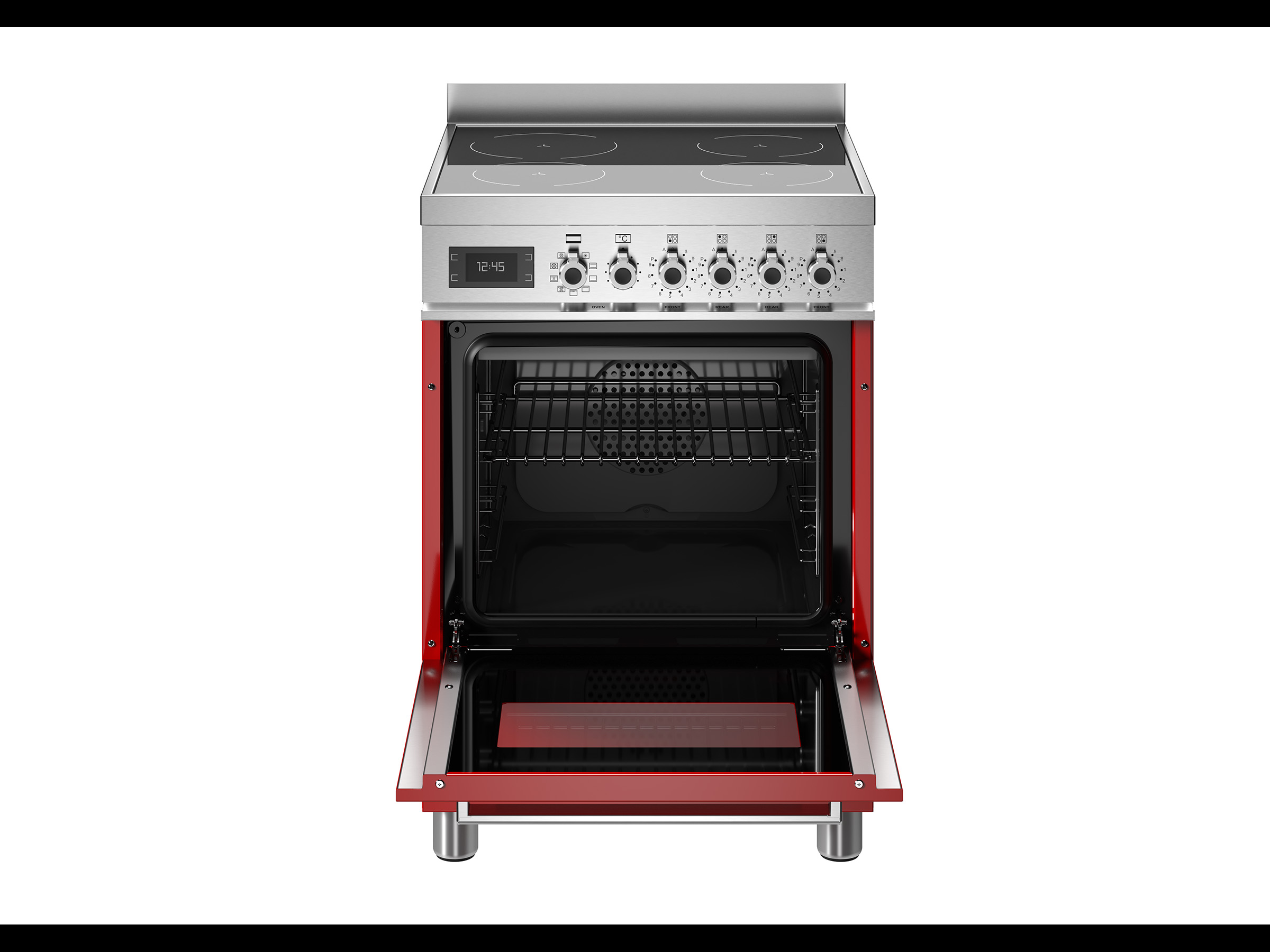 ΚΟΥΖΙΝΑ BERTAZZONI PRO64I1EROT | ΦΟΥΡΝΟΣ ΗΛΕΚΤΡΙΚΟΣ | ΕΣΤΙΕΣ ΚΕΡΑΜΙΚΕΣ ΕΠΑΓΩΓΙΚΗΣ ΤΕΧΝΟΛΟΓΙΑΣ 2